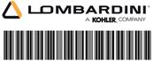  12 113 124-S DECAL, 15 HP Lombardini Kohler