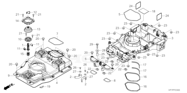 CADRE HRM2500E LIVE HONDA MIIMO