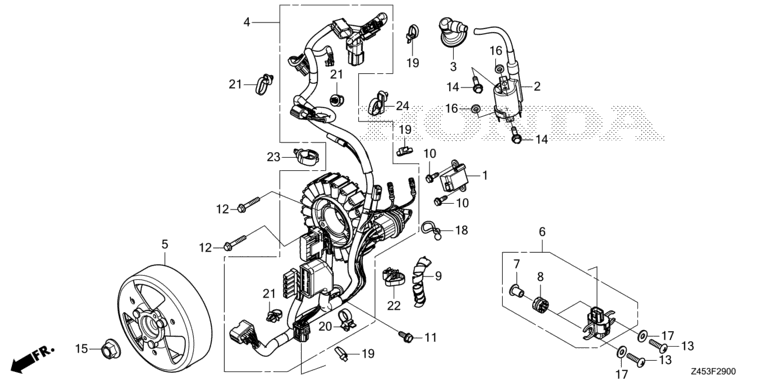 ROTOR STATOR EU32i HONDA