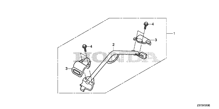 KIT SUSPENSEUR EU70is HONDA