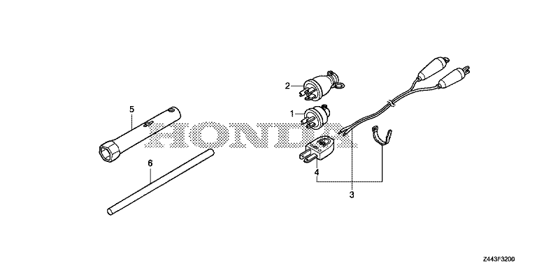 OUTILS ET PIECES DIVERSES EU22i HONDA