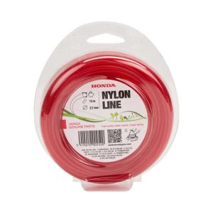 Fil Nylon Rond Rouge 2,7 mm x 12 m – Réf. 72511-VF9-012RLRE – Pour Débroussailleuses Honda