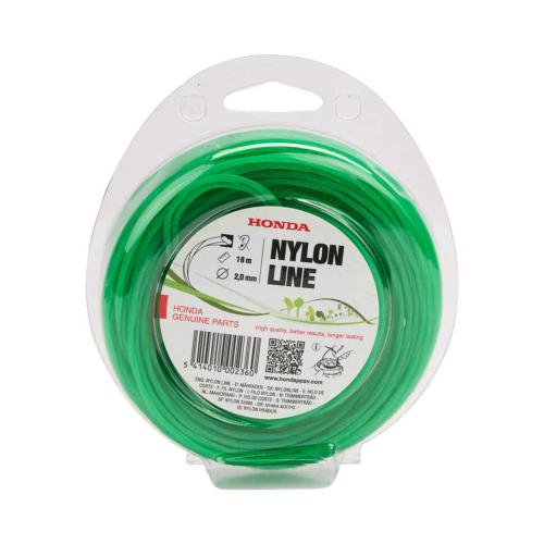 Fil Nylon Silencieux Torsadé Vert 2 mm x 18 m – Réf. 72511-VF9-018SLGR – Débroussailleuses Honda