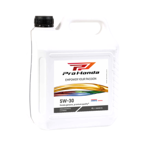 Huile moteur 4 temps synthétique 5W30 – 4L – Réf. 08221-777-400PRO – Pour moteurs Honda