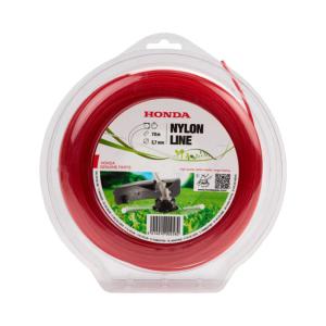 Fil nylon Honda rond 2,7 mm rouge – 70 m – économique – Réf. 72511-VF9-070RLRE