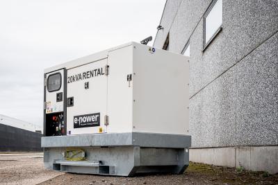 Groupe lectrogne EUROPOWER Diesel 1500 tr/min super Insonoris