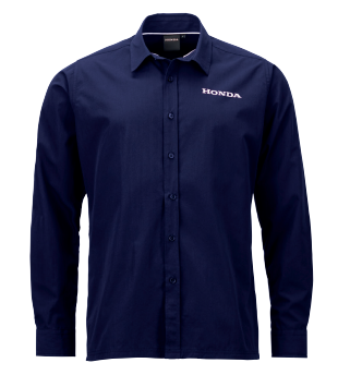 CHEMISE PADDOCK NAVY HONDA