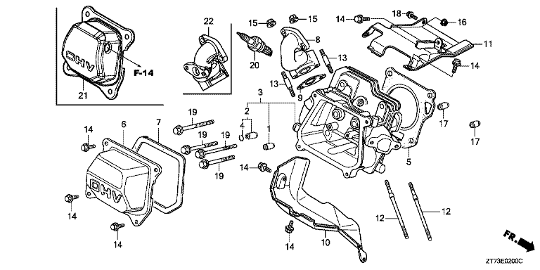 CULASSE EU30is HONDA