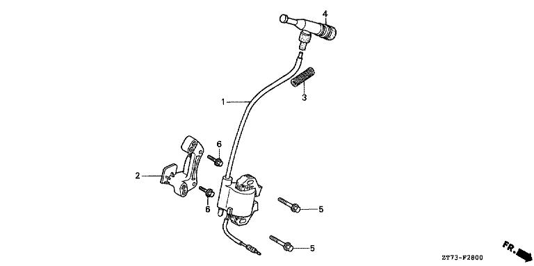 BOBINE D'ALLUMAGE EU30is HONDA