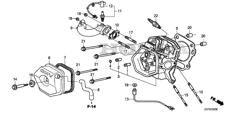 CULASSE EU70is HONDA