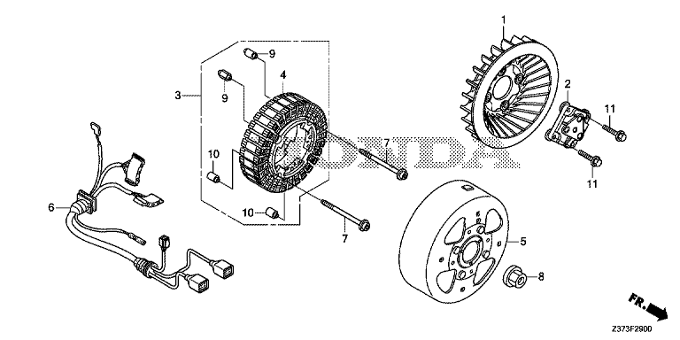 GENERATRICE EU70is HONDA