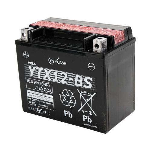 Batterie Honda YTX12-BS – Réf. 31500-743-K32 – Sans entretien, pour souffleuses HSS655