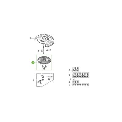 Plateau de coupe (Disque porte lames) pour HRM 40 & Live, HRM 70 Live